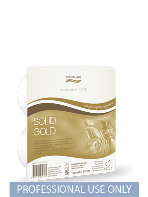 Solid Gold - Sáp đặc tẩy lông organic cao cấp