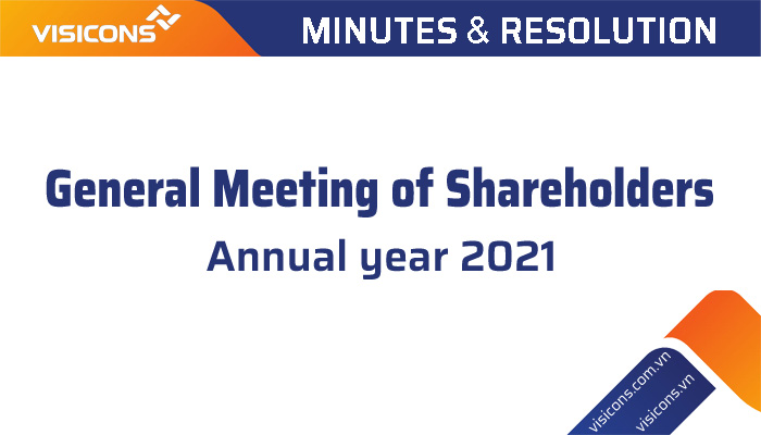 Minutes of the meeting and Resolution of the Annual General Meeting of Shareholders in 2022