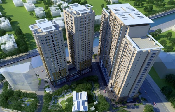 Construction of CT1's body - Nam Do commercial and service residence