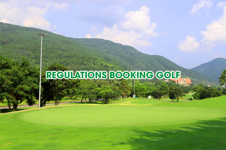 Regulations on booking only golf (booking)