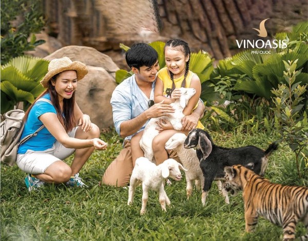 VinOasis Phú Quốc 5 Sao + Ăn Sáng + Vui chơi Vinpearl Land & Vinpearl Safari