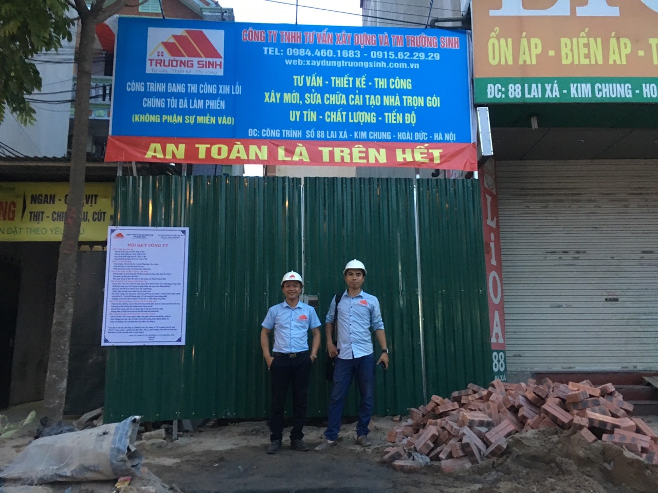Tuyển kỹ sư xây dựng và công nhân xây dựng làm việc tại Hà Nội