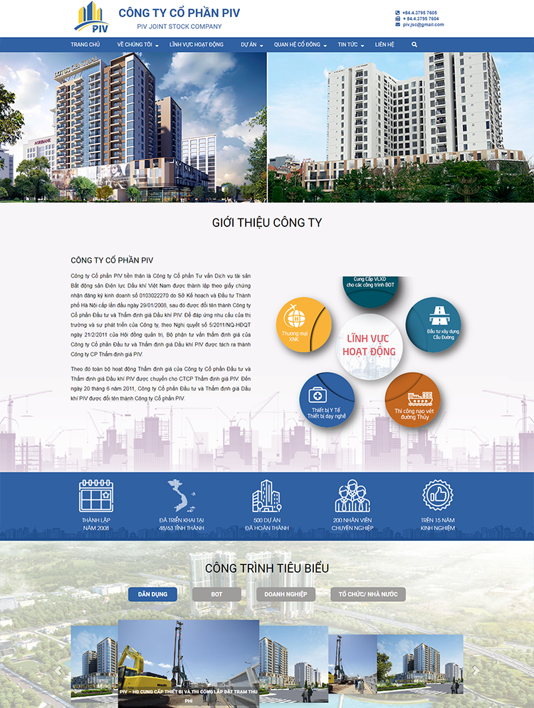 Tư Vấn Xây Dựng - BĐS PIV